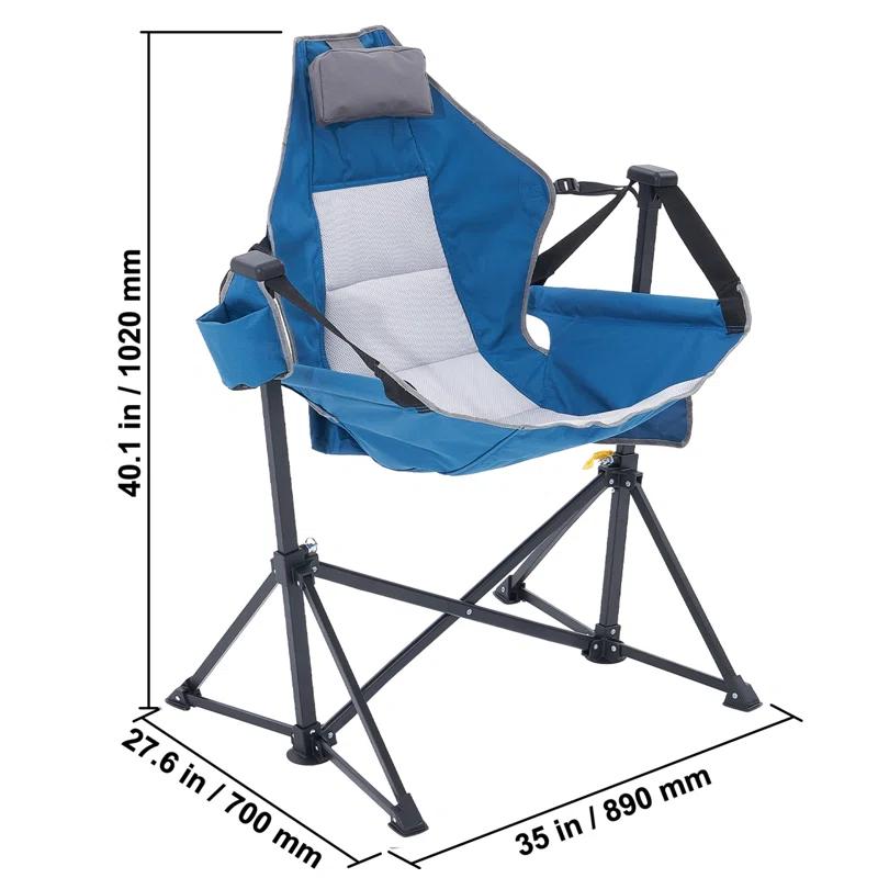 Rosecliff Heights Camping Chair Hammock Chair 300 lbs Load Capacity Hammock Folding Chair | Wayfair
