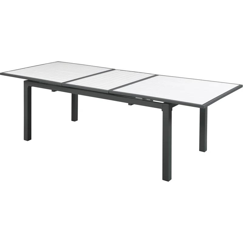 Wade Logan® Noonan Extendable Rectangular Outdoor Dining Table