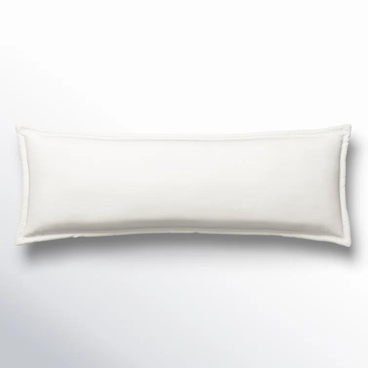 Stella Solid Faux Silk Velvet Romantic Western 14x42 inch Long Lumbar Pillow