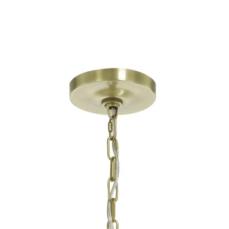 Twelve Light Chandelier-Aged Brass Finish -Traditional Installation Crystorama Lighting Clo-8899-Ag