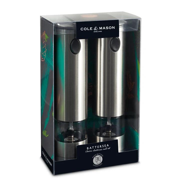 Cole & Mason Cole & Mason Battersea Electric Salt And Pepper Grinder Set