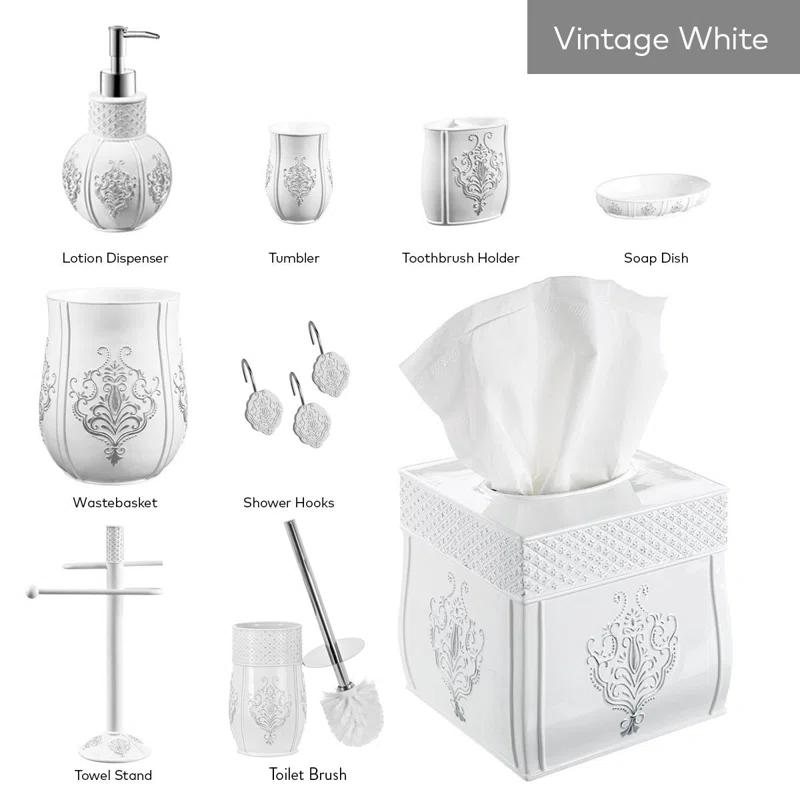 Creative Scents Vintage 2.25 Gallon Waste Basket