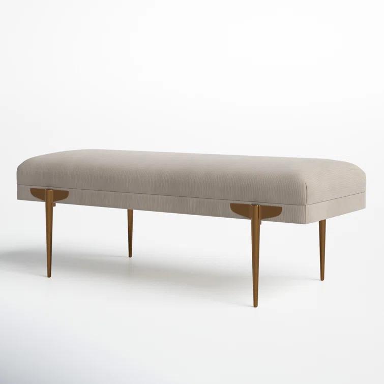 Amplitude 54" Velvet Bench