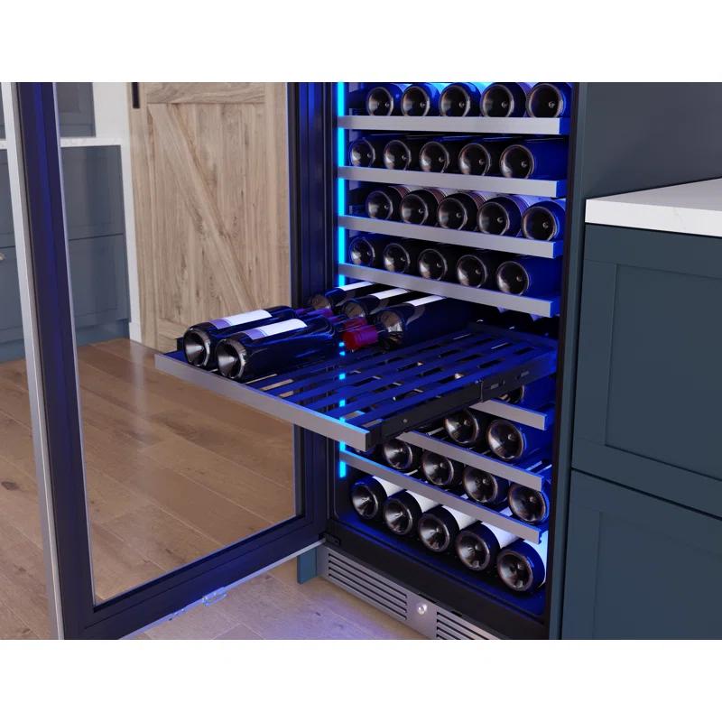 Zephyr Zephyr Presrv 24 in. 132-Bottle Dual Zone Full Size Wine Cooler