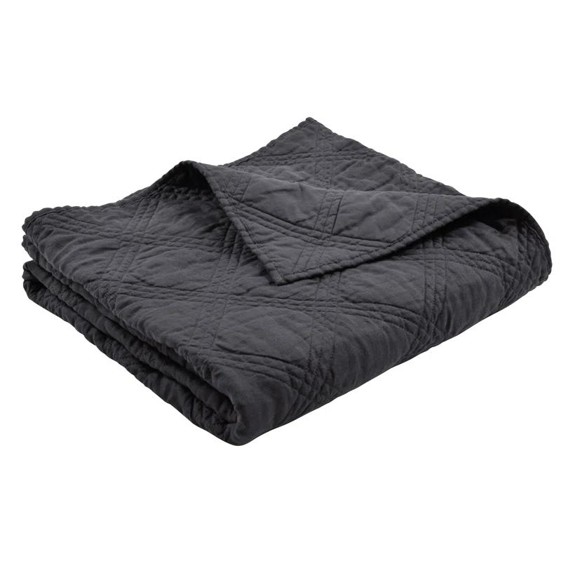 Levtex home Washed Linen Quilted Throw