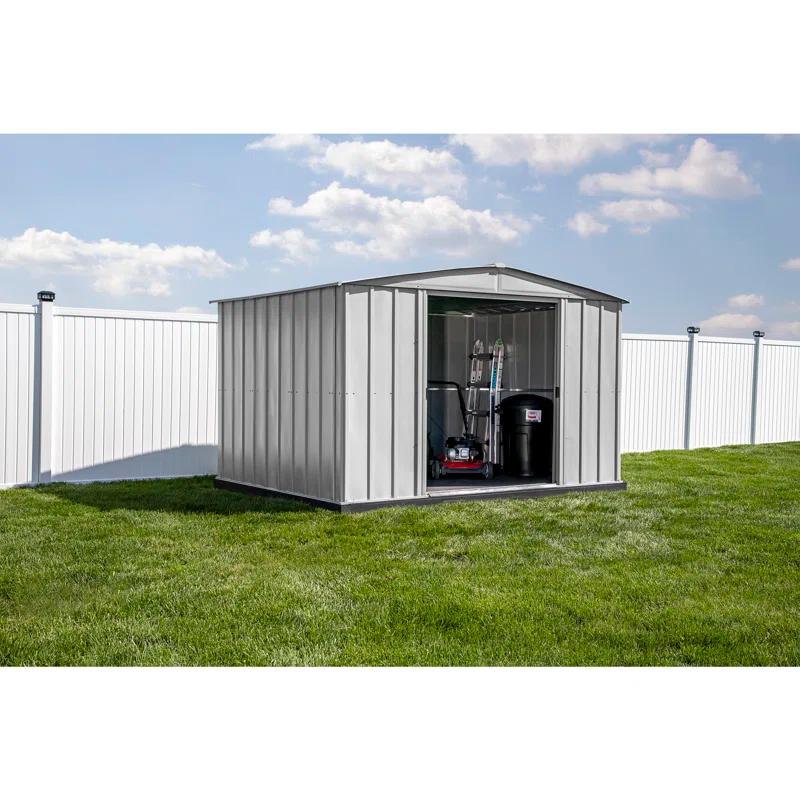 Arrow 10 ft. W x 8 ft. D Metal Storage Shed