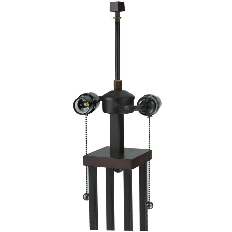 Abilene 56'' Mahogany Bronze Traditional Floor Lamp