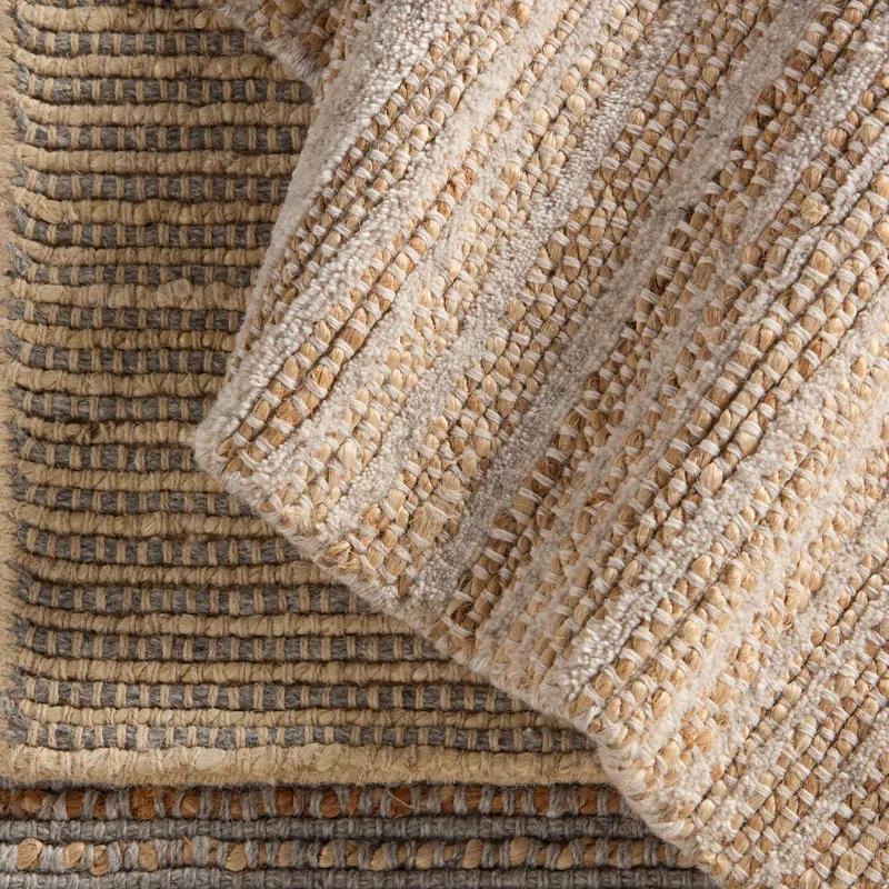 Taos Handwoven Wool Rug - Neutral / 10' x 14'