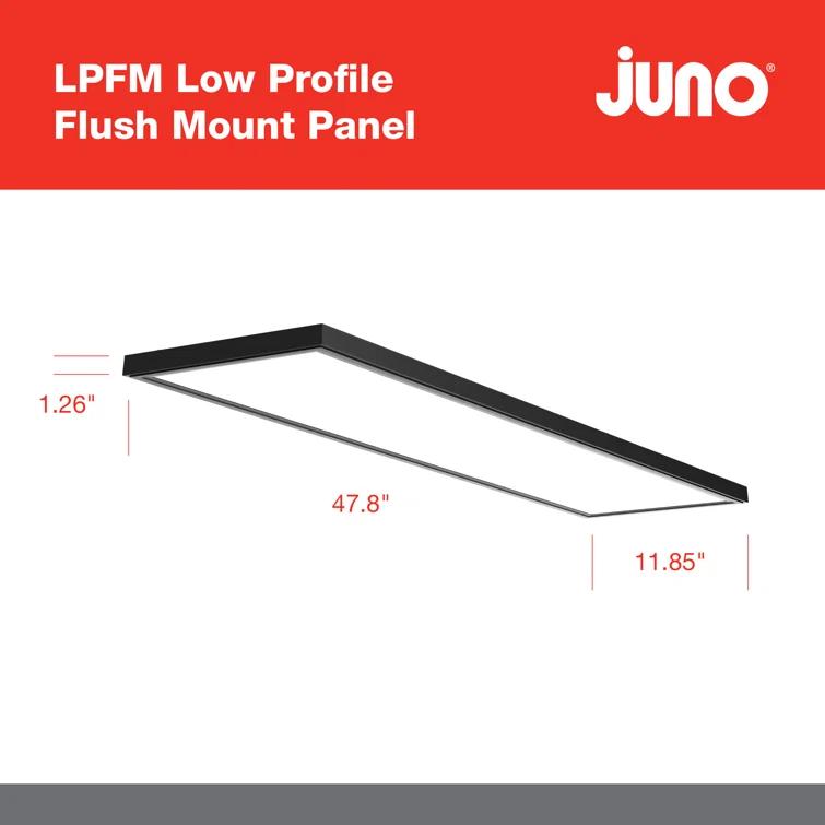 Juno Dimmable Rectangle Flat Panel Ceiling Light