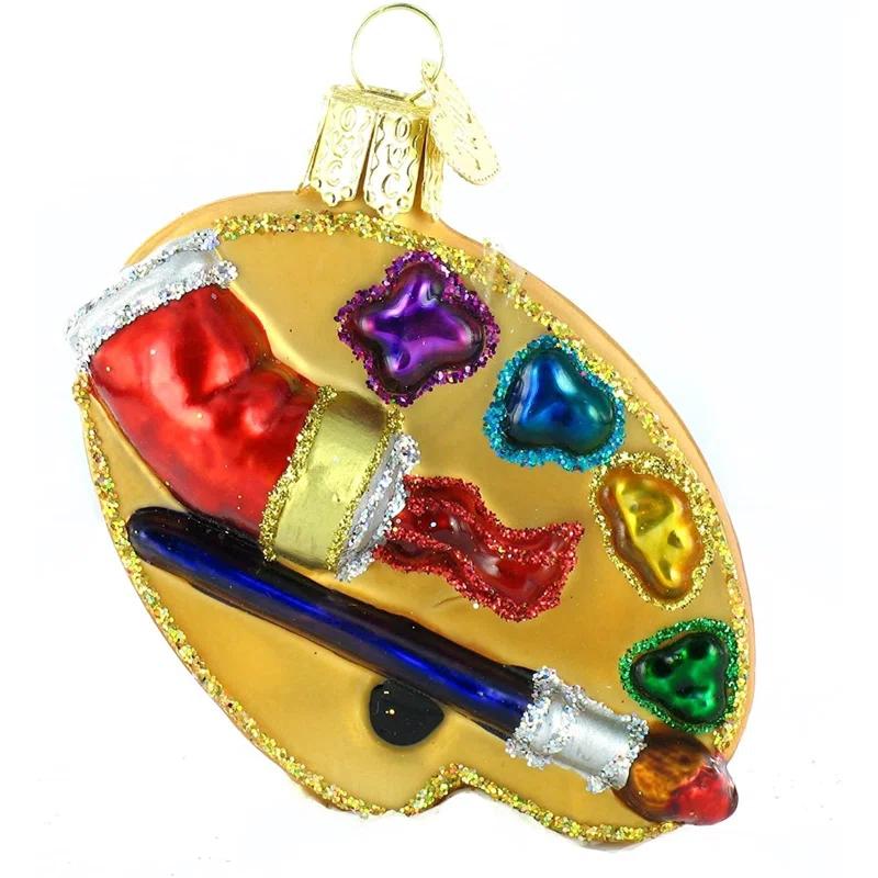 Glass Hanging Figurine Ornament