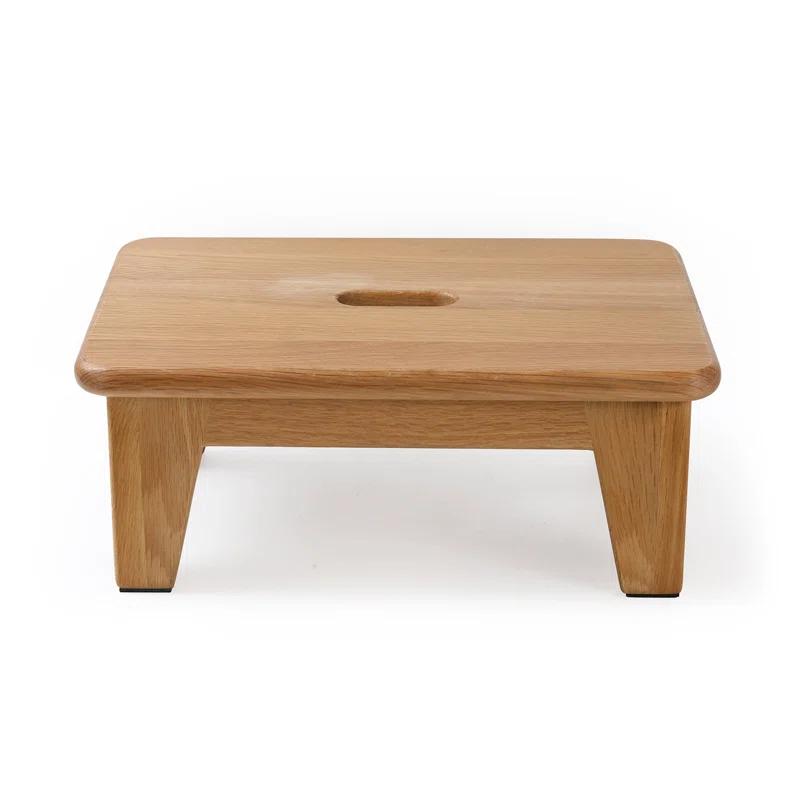CONSDAN Oak Wood Step Stool