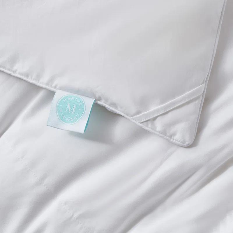 Martha Stewart Martha Stewart Tencel/Cotton Blend Hungarian Goose Down Comforter - All Season