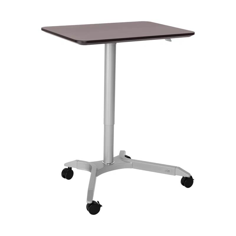 Seville Classics AIRLIFT® airLIFT 28" W Adjustable Height Rolling Laptop Desk Stand