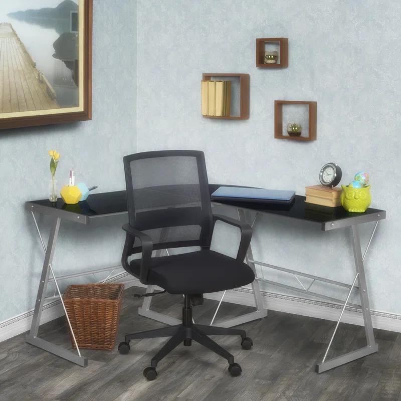 Regency Niche Soho Modern Home Office Gaming Computer L Shape Desk
