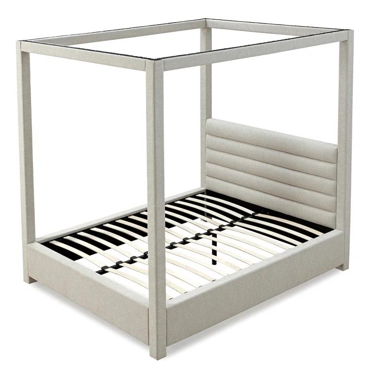 Herma Upholstered Canopy Bed