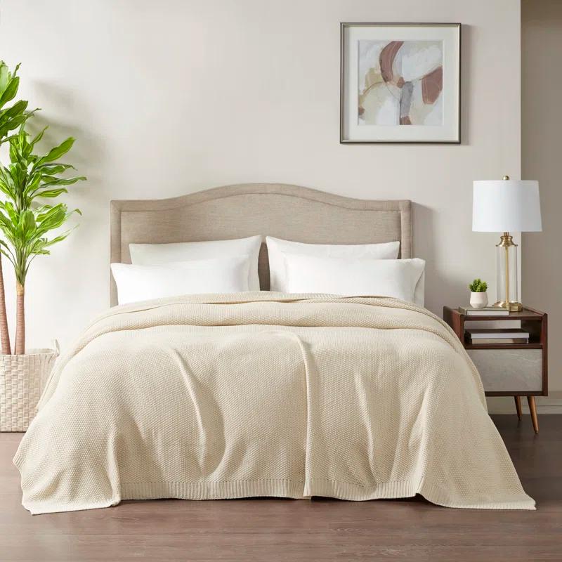 INK+IVY Bree Knit Blanket