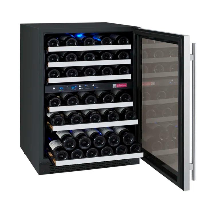 Allavino Allavino Dual Zone 23.4'' 56 Bottle Wine Refrigerator