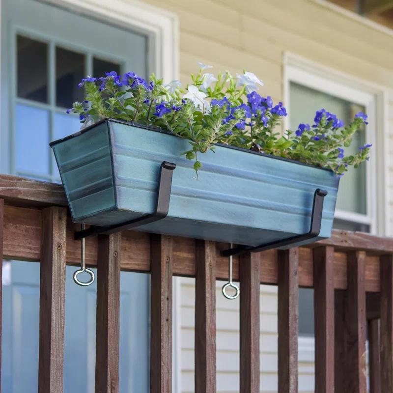 ACHLA Metal Window Box Planter