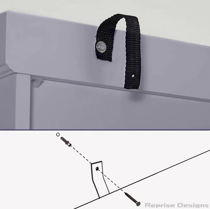 Winston Porter 72" Kitchen Pantry Cabinet Cupboard with Doors