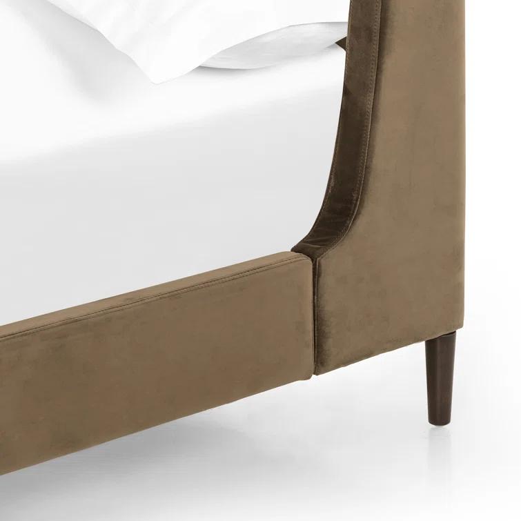 Rexford Platform Bed - Cream / Queen