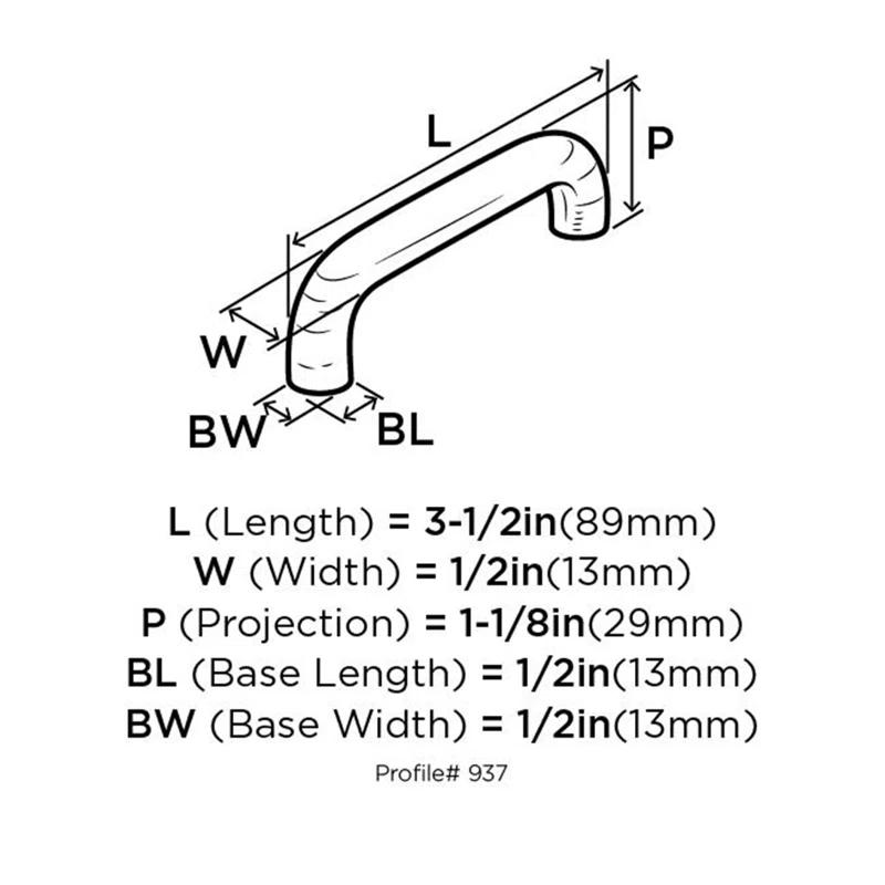 Amerock Allison 3" Center to Center Bar Pull