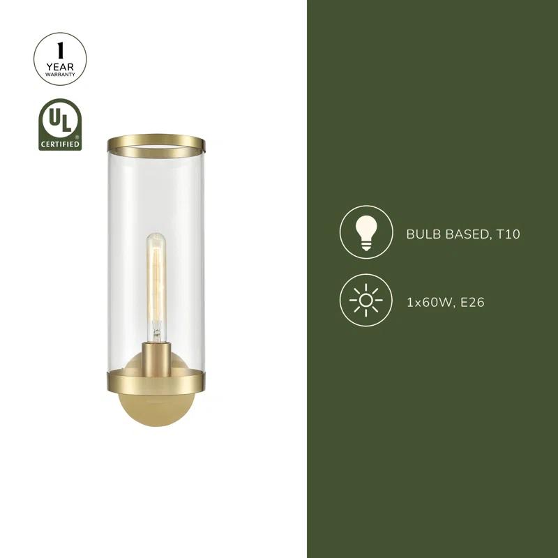 Alora Lighting Revolve II Steel Wallchiere