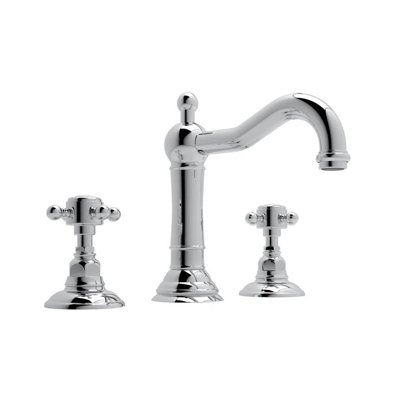 Country Bath Widespread Acqui Faucet with Double Lever Handles