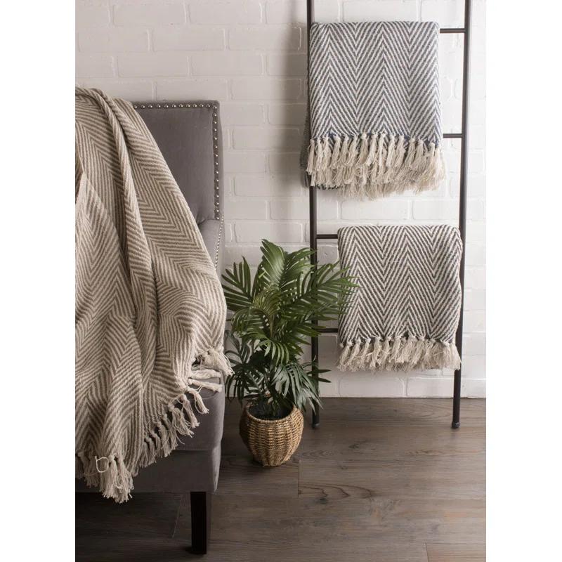 Dll Hand Woven Throw Blanket