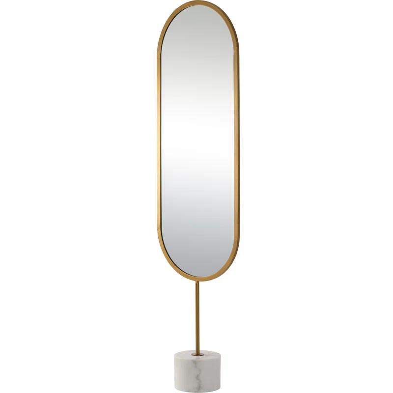 Petersburg Metal Flat Floor Mirror