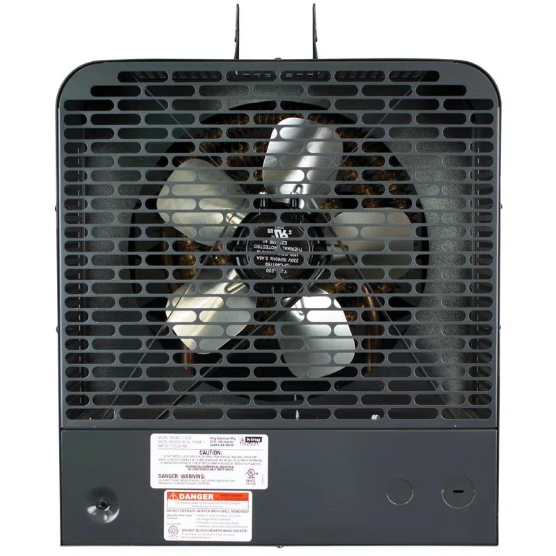 King Electric Electric Ceiling Mounted Space Heater with Adjustable Thermostat , Remote Included and with Digital Display