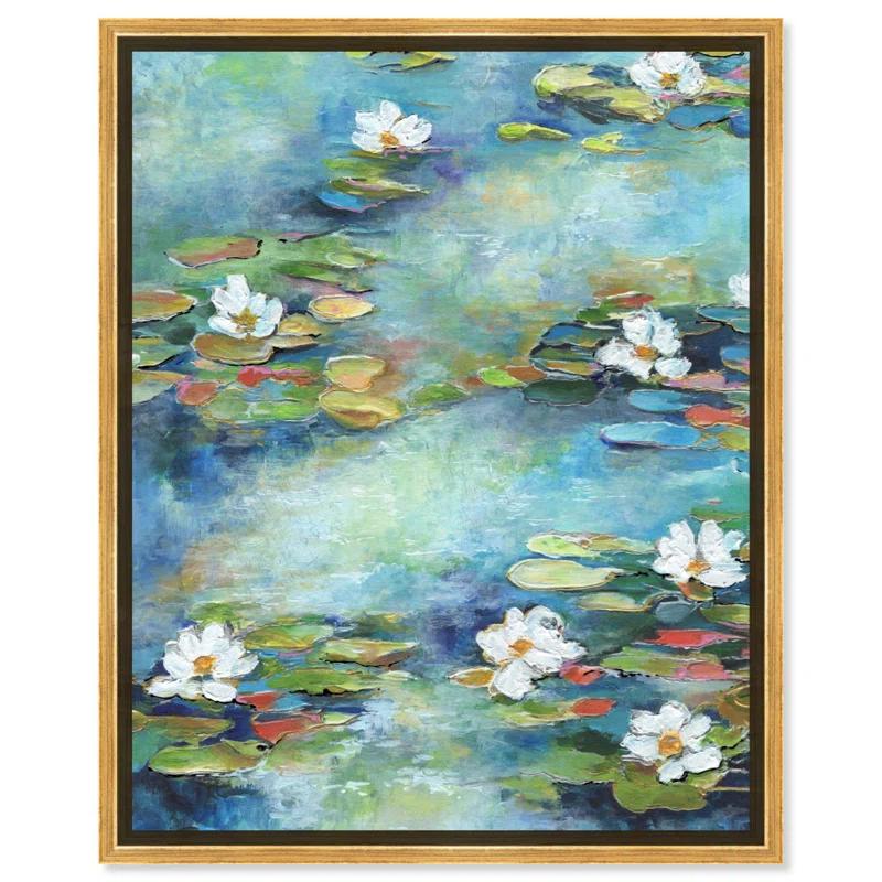 Art Remedy Water Jewels Canvas Coastal Wall Art by Art Remedy