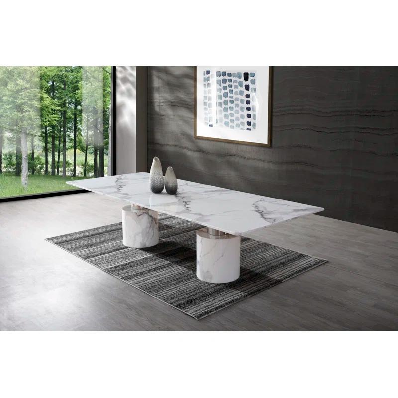 Safeya Marble Dining Table