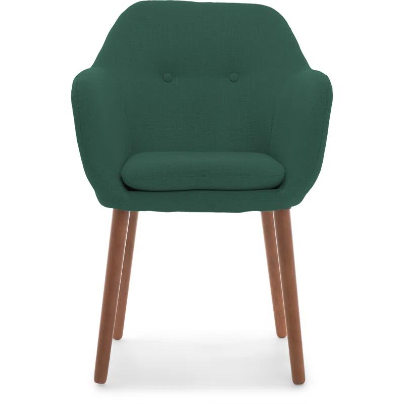 Adore Decor Roux Mid-Century Accent Chair for Home Office or Living Room