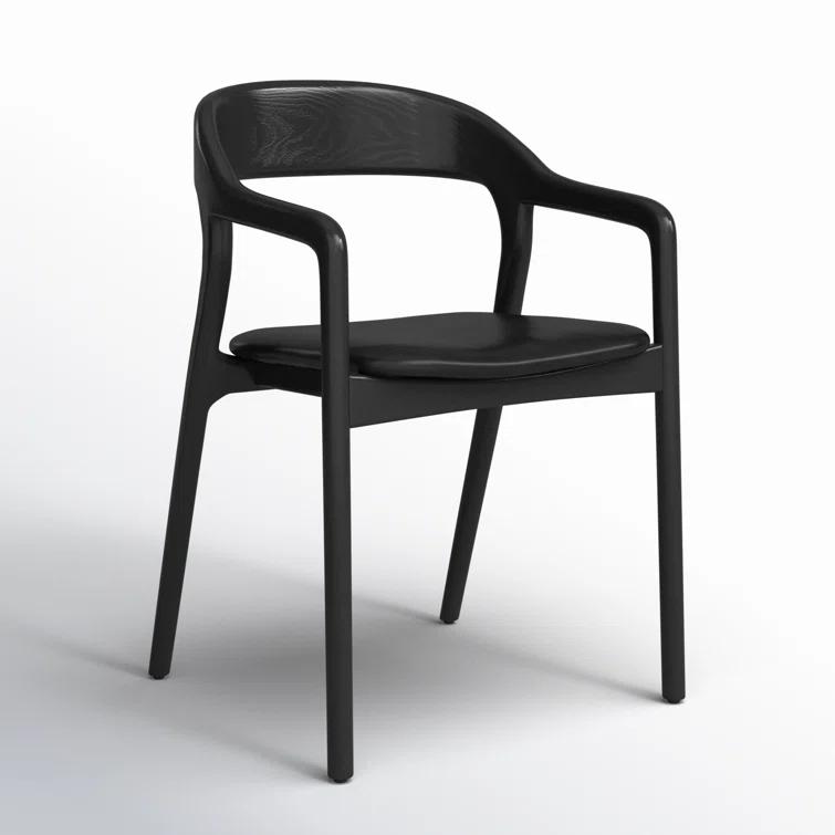 Kayla Leather Dining Armchair