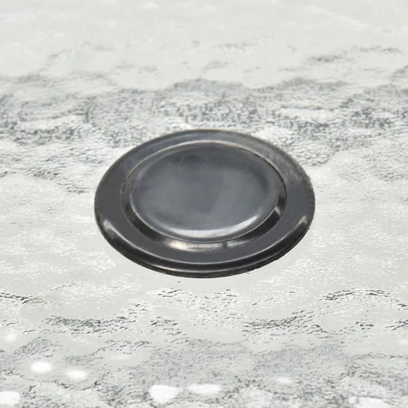 Lark Manor™ Aliyahna 32'' Patio Square Table Tempered Glass Steel Frame Outdoor Pool Yard Garden