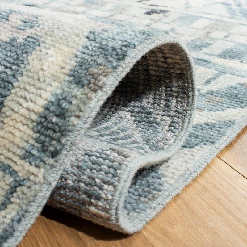 Safavieh Southwestern Hand Knotted 80% Wool And 20% Cotton Southwestern Rug
