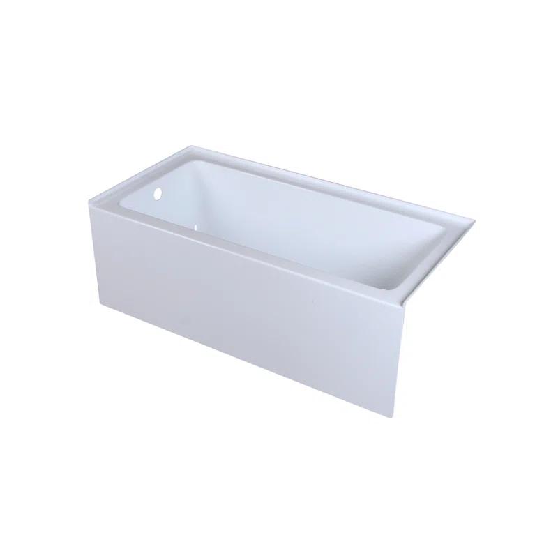 Niklaus 60'' x 30'' Alcove / Tile In Soaking Bathtub