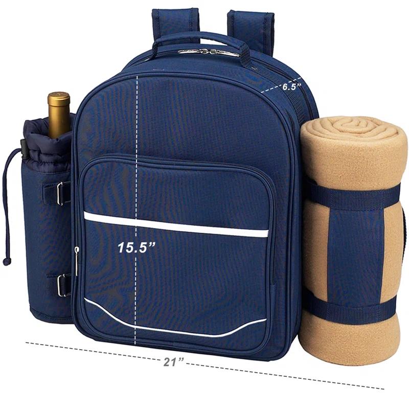 Picnic at Ascot Polyester Picnic Backpack