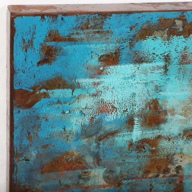 Empire Art Direct "Composition I" Iron Hand Painted 3D Wall Art