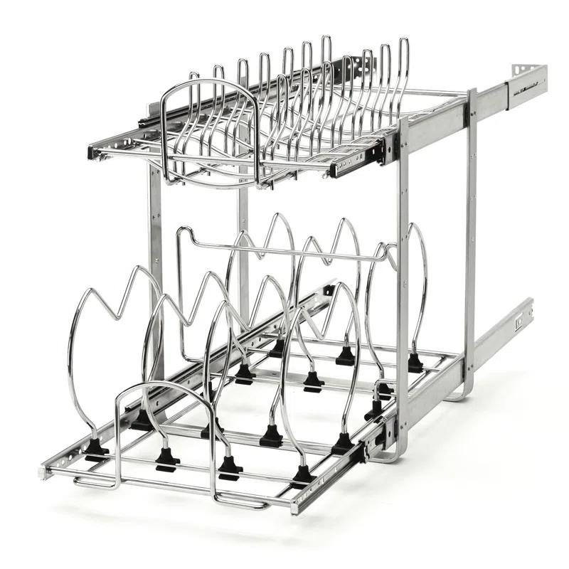 Rev-A-Shelf Rev-A-Shelf Pullout Cabinet Pot and Pan Organizer