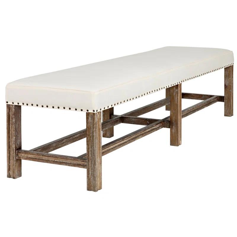 Sweden Cotton Upholstered Bench
