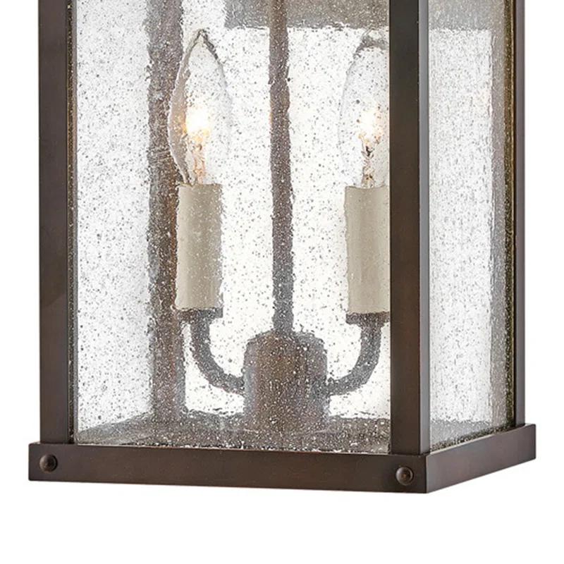 Hinkley Beacon Hill 2 - Bulb 23" H Seeded Glass Outdoor Wall Lantern