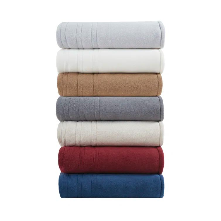Serta Fleece to Sherpa Ultra Soft Heated Blanket