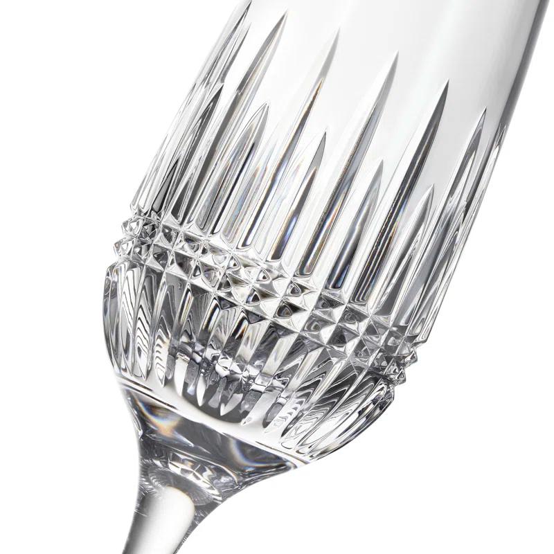 Waterford Lismore Diamond Essence Flute 10.5floz, Pair