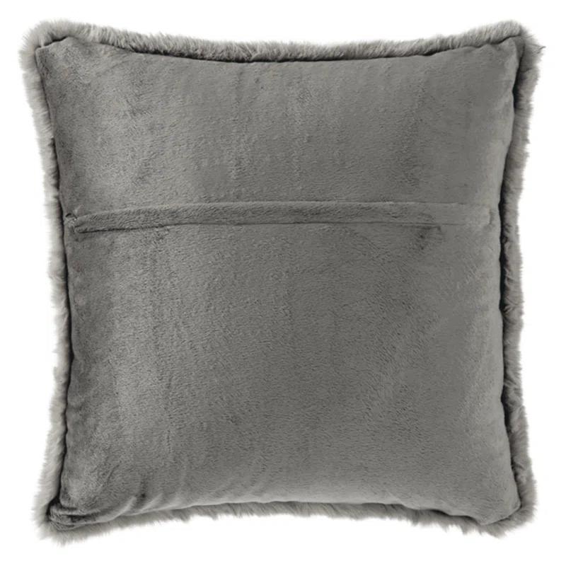 Tahari Clooney 20" x 20" Faux Fur Decorative Pillow | Wayfair