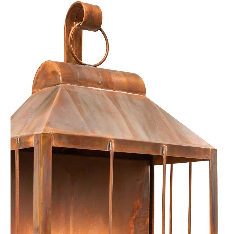 Meyda Lighting Rustic Lodge Copper Wall Light