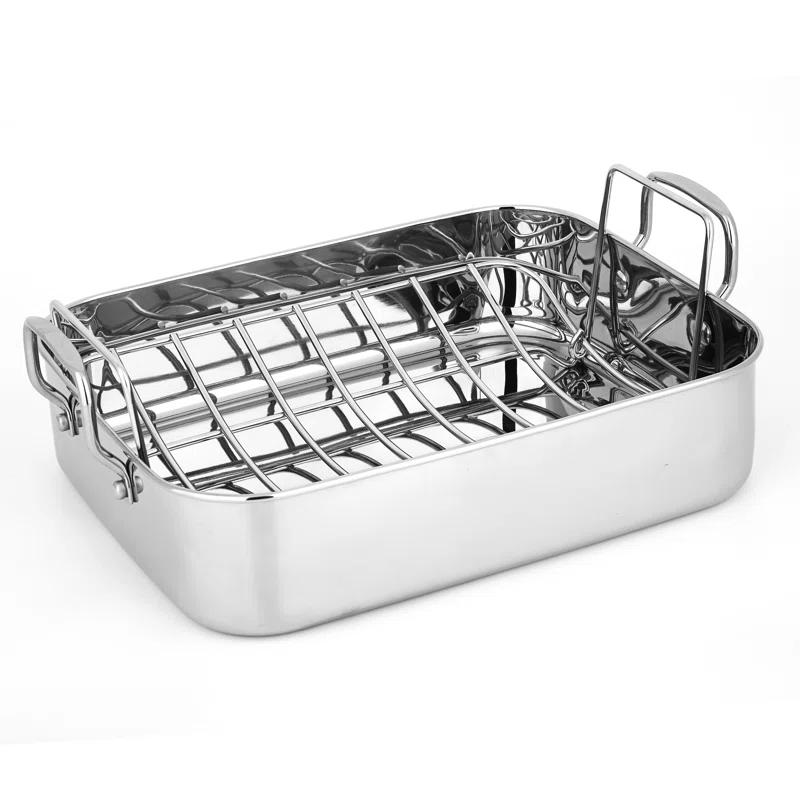 NutriChef NutriChef Non-Stick Stainless Steel Roasting Pan