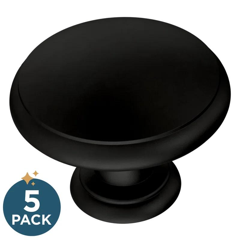 Franklin Brass 1 1/4" Diameter Round Knob Multipack (Set of 5)