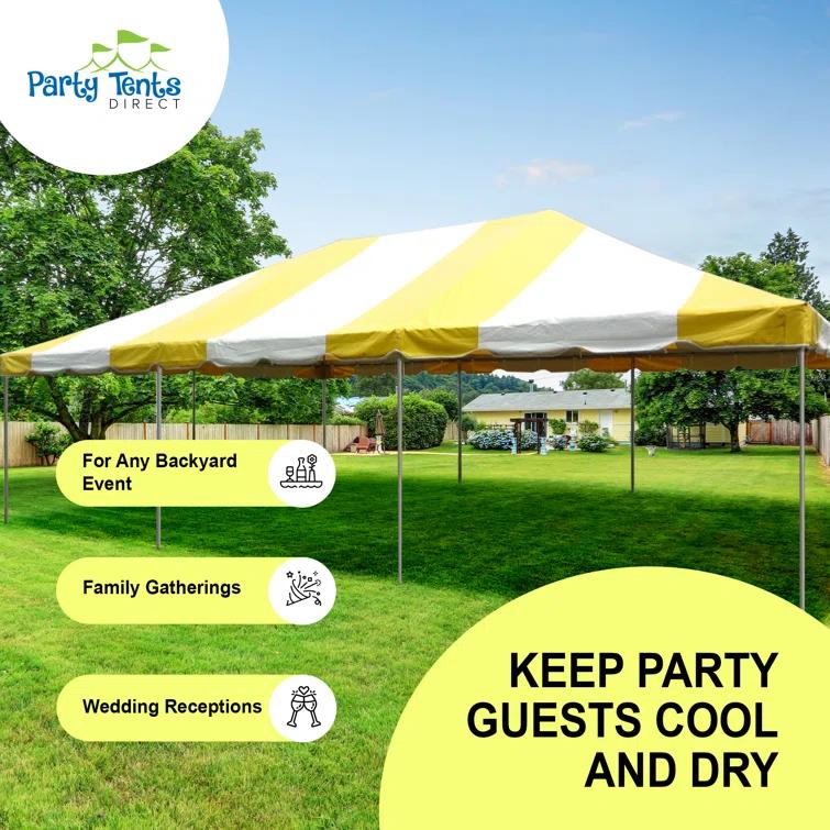 Party Tents Direct Galvanized Steel Party Tent