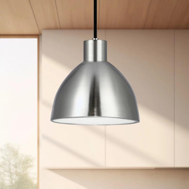 1 - Light Black LED Single Pendant
